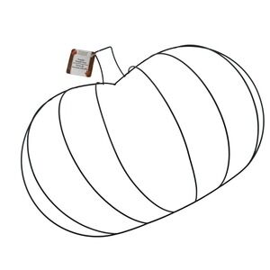 Floral Garden Pumpkin Wreath‎ Form Wire Frame DIY Fall Halloween Decor